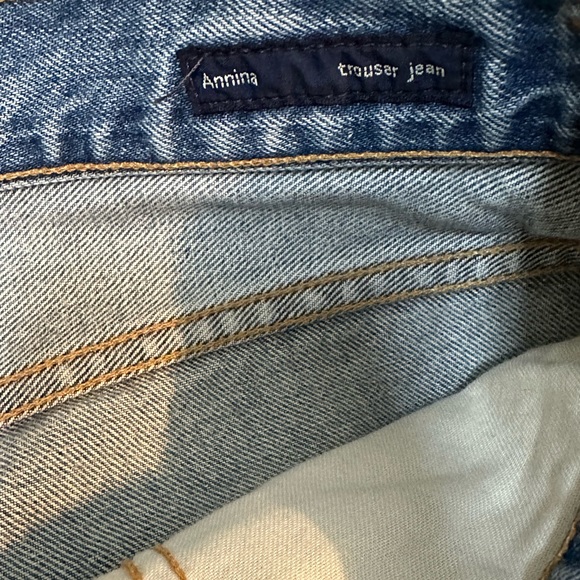 Citizens Of Humanity Annina Trouser Jeans Wide Leg Crops Size 25 - Picture 2 of 4